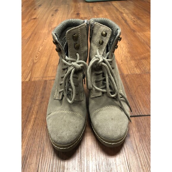 Hush Puppies Impermeable Waterproof Bootie Wedges - Size 6 - Picture 1 of 8